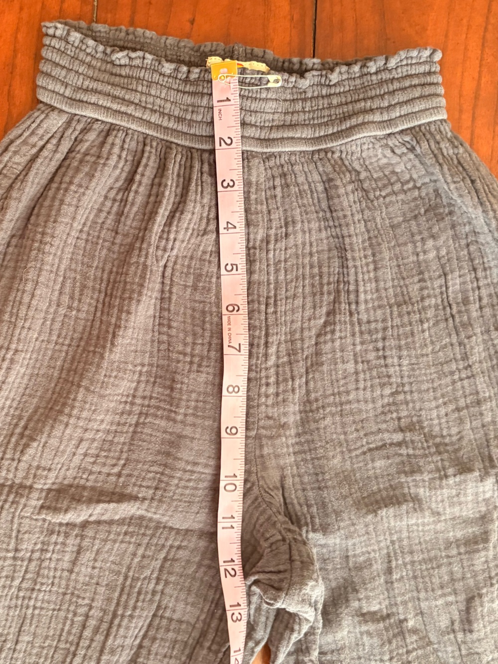 Marine Layer Corinne Gauze Wide Leg Pant - Picture 6 of 9